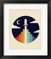 Up Framed Print