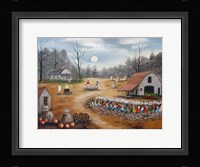 A Corn Shucking Fine Art Print