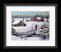 The Foot Bridge Fine Art Print