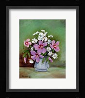 Hibiscus and Daisies Fine Art Print