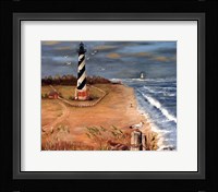 Cape Hatteras and the Seagull Fine Art Print
