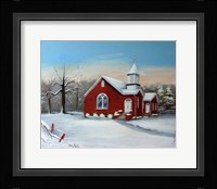 Palm Tree Church Fine Art Print