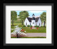 St. Paul's In The  Spring Fine Art Print