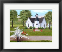 St. Paul's In The  Spring Fine Art Print