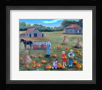 The Pumpkin Patch 2 Fine Art Print