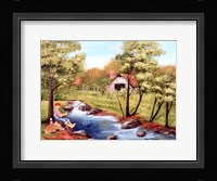 Gone Fishing Framed Print