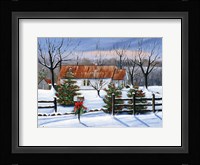 Mom and Dad's at Christmas Fine Art Print