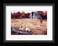 The Hunter Framed Print