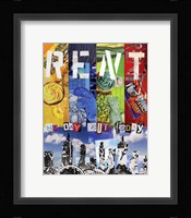 Rent Framed Print