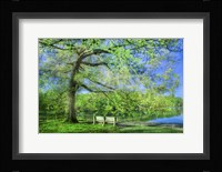 I Will Wait for You in Summer Framed Print