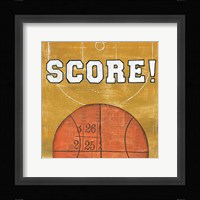 On the Field II Score Fine Art Print