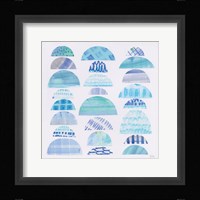 Half Moon Abstract III Framed Print