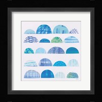 Half Moon Abstract I Framed Print