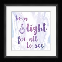 Words of Faith IV Framed Print