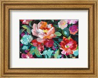 Bright Floral Medley Crop Fine Art Print