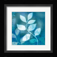 Ink Leaves II Framed Print