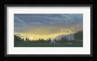 Farm Life II Framed Print