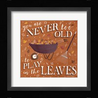 Autumn Enchantment VII Framed Print