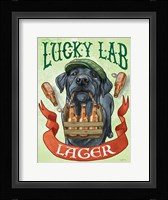 Beer Dogs V Framed Print