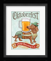 Beer Dogs III Framed Print