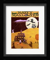 White Witch Halloween Dance Fine Art Print