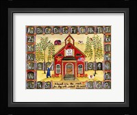 Little Red School House Fine Art Print
