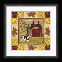 A Barn Filled With Peace 1 Framed Print