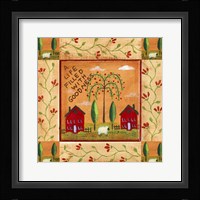 A Life Filled With Goodness 1 Framed Print