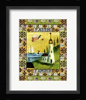 Angel American Faith Family Framed Print