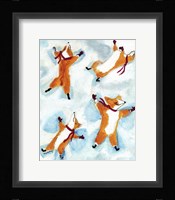 Snow Angel Dogs Fine Art Print