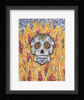 Burning Skull Fine Art Print