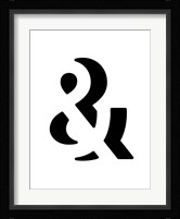 Ampersand Fine Art Print