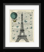 Eiffel Butterflies Fine Art Print