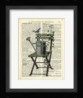 Gardener's Chair Fine Art Print