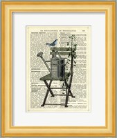 Gardener's Chair Fine Art Print