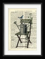 Gardener's Chair Fine Art Print