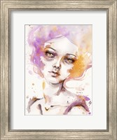 Hazy Dayz (female portrait) Fine Art Print