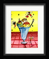 Ice Cream Fairies Framed Print