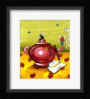 Waiting For The Tea To Draw Fine Art Print
