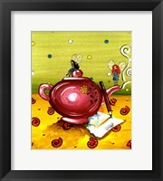 Waiting For The Tea To Draw Fine Art Print