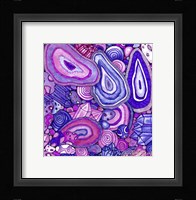 Crystals and Gemstones Framed Print