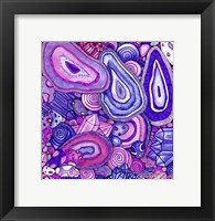 Crystals and Gemstones Framed Print