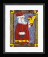 Santa & Bird Fine Art Print