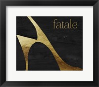 Femme Fatale I Framed Print