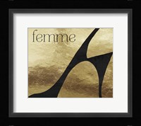 Femme Fatale II Framed Print