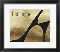 Femme Fatale II Framed Print