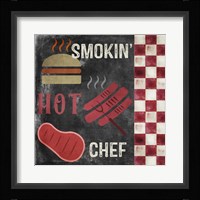 Texas BBQ 3 Framed Print