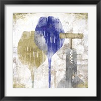 Savory Midnight Framed Print