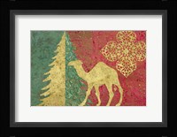 Xmas Tree and Camel Fine Art Print