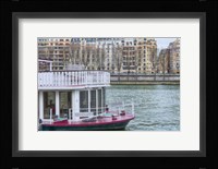 Mississippi Boat On The Seine Fine Art Print